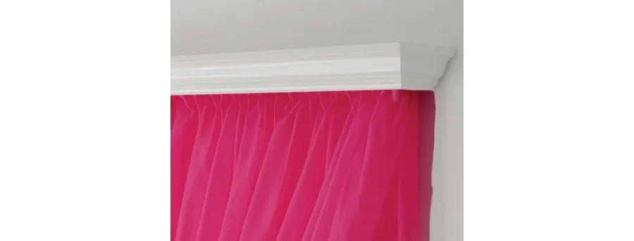 obrazek 1 Długi Karnisz pojedynczy lakier sosna 240 cm