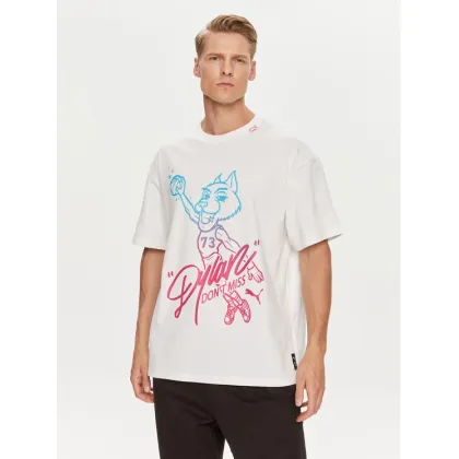 Zdjęcie Puma T-Shirt Dylan s Gift Shop 625269 Biały Regular Fit