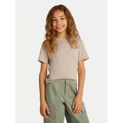 Zdjęcie Calvin Klein Jeans T-Shirt IU0IU00683 Beżowy Regular Fit