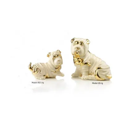 Picture Beautiful ceramic dogs - interior decoration