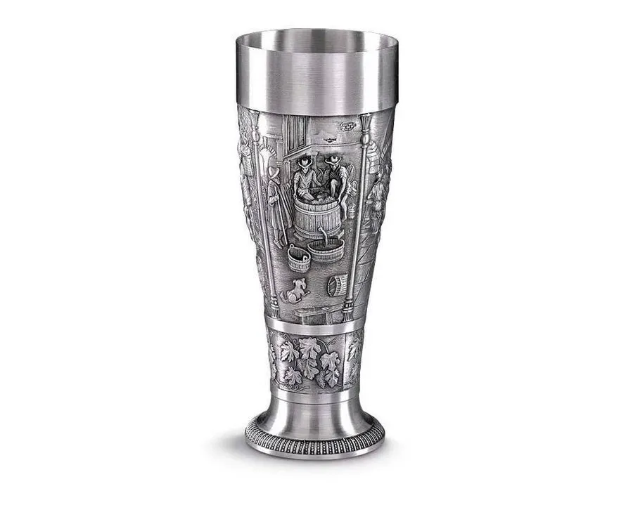 obrazek 1 Oryginalny cynowy kielich do piwa 700 ml