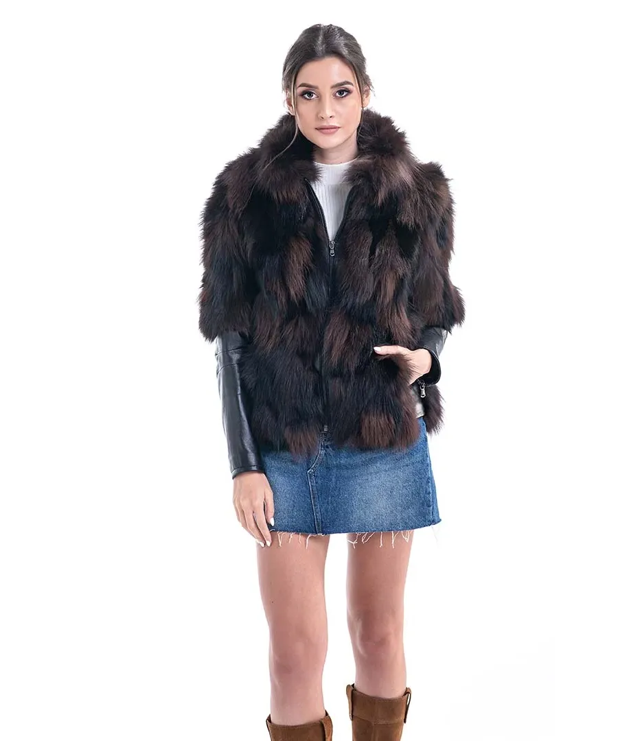 picture 4 Elegant women's fox jacket - A&A Vesa