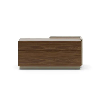 Zdjęcie Elegancka jednostka szuflad do biura lub gabinetu - w stylu modernistycznym