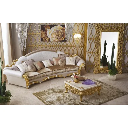 Zdjęcie Luksusowy ozdobny stolik kawowy do salonu - Morello Gianpaolo