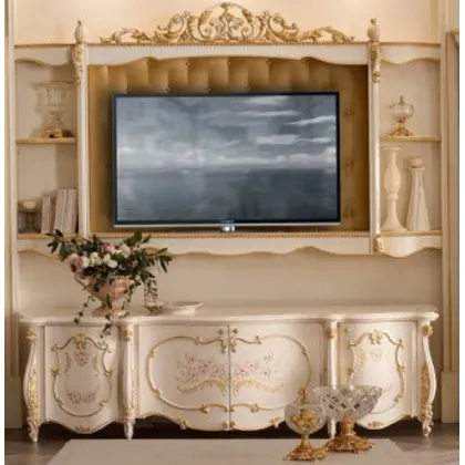 Zdjęcie Piękna niska 4-drzwiowa komoda do wyjątkowego salonu