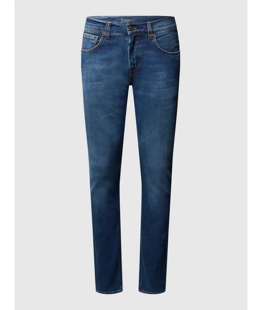 obrazek 1 Jeansy o kroju slim fit z dodatkiem streczu model ‘John’