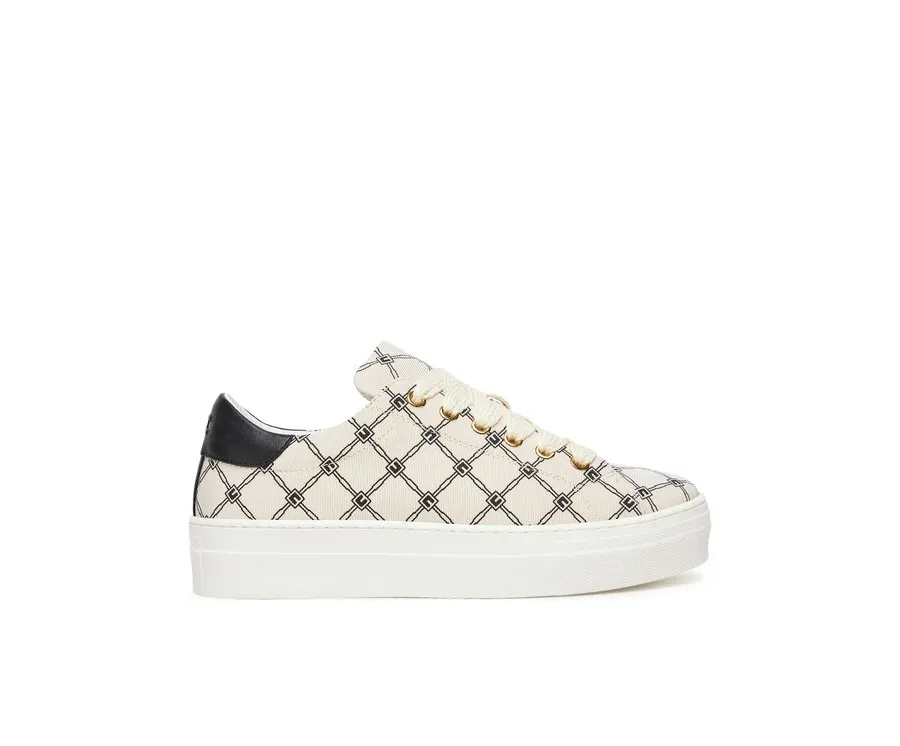 obrazek 1 Elisabetta Franchi Sneakersy F4A9E0245 257 S Beżowy