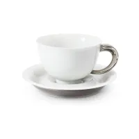 Zdjęcie Porcelanowa filiżanka do kawy zdobiona platyną – Rudolf Kampf