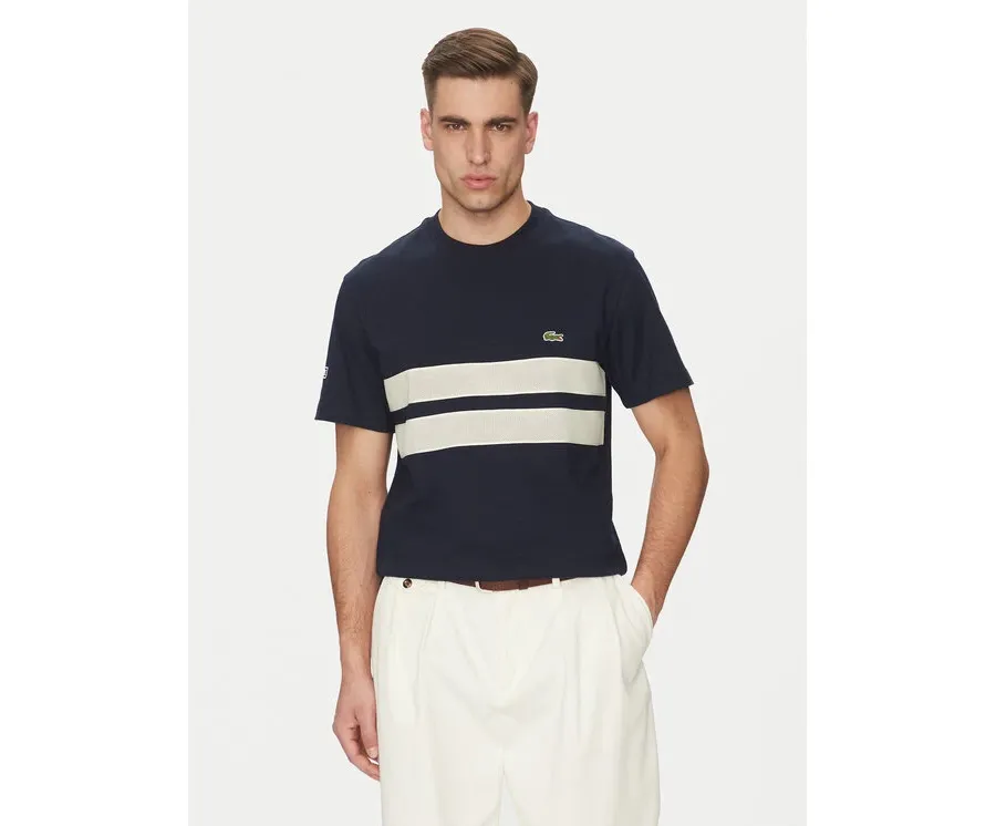 obrazek 1 Lacoste T-Shirt TH9769 Granatowy Regular Fit