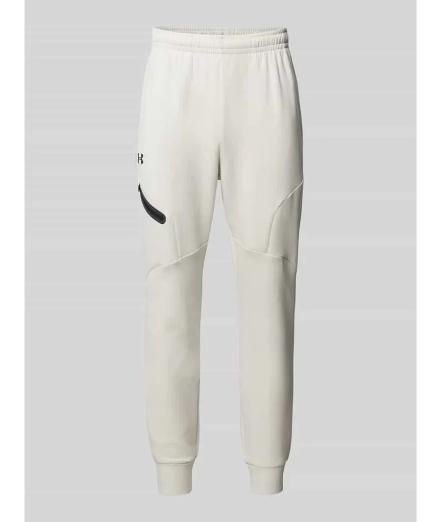 obrazek 1 Spodnie dresowe o kroju relaxed fit z nadrukiem z logo model ‘Unstoppable’