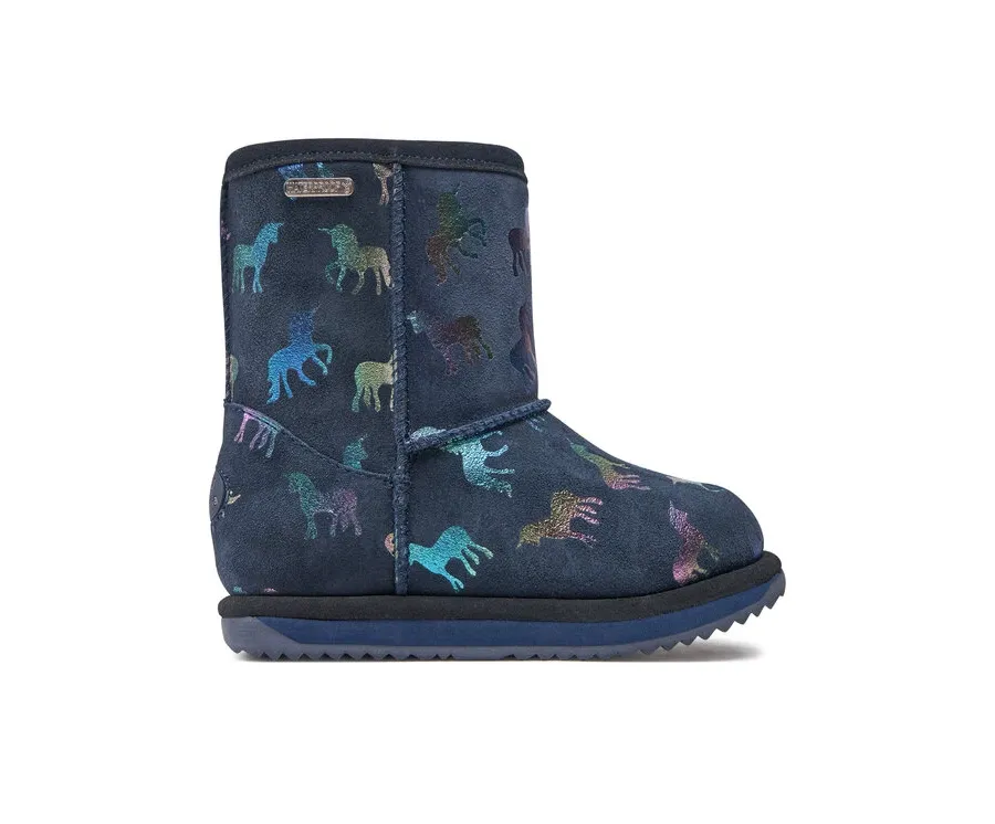 obrazek 1 EMU Australia Śniegowce Rainbow Unicorn Brumby K12373 Granatowy
