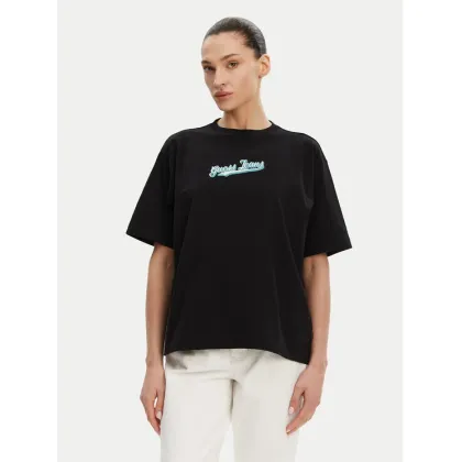 Zdjęcie Guess Jeans T-Shirt W5GI29 K8HM0 Czarny Regular Fit