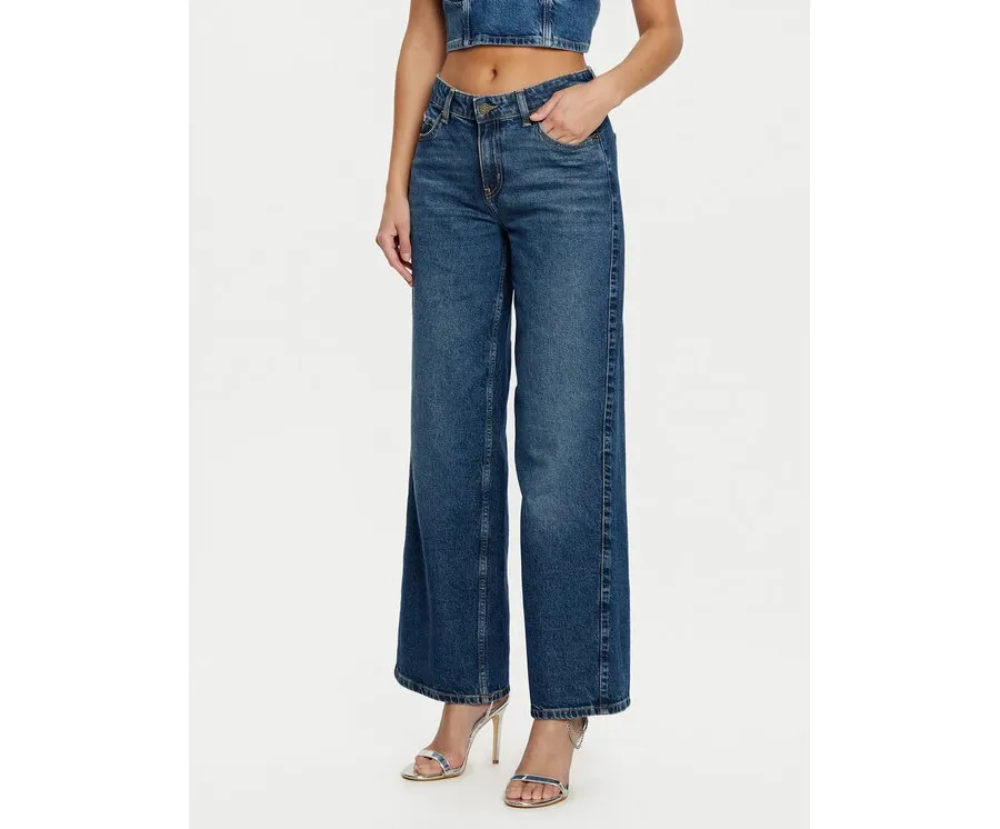 obrazek 1 Guess Jeans Jeansy W5RA0Y D5M42 Granatowy Regular Fit