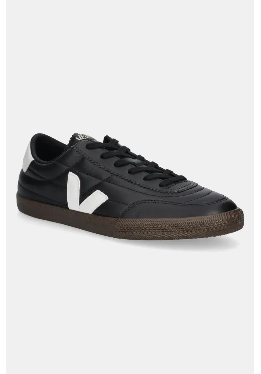 obrazek 1 Veja sneakersy skórzane Panenka męskie kolor czarny FU2020707B