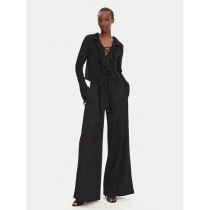 Zdjęcie Eleh Bluzka ESS250026 Czarny Regular Fit