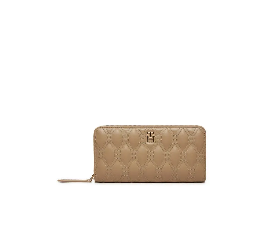 obrazek 1 Tommy Hilfiger Duży Portfel Damski AW0AW16578 Beżowy