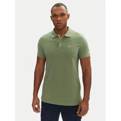 Zdjęcie Tommy Jeans Polo DM0DM20676 Zielony Slim Fit