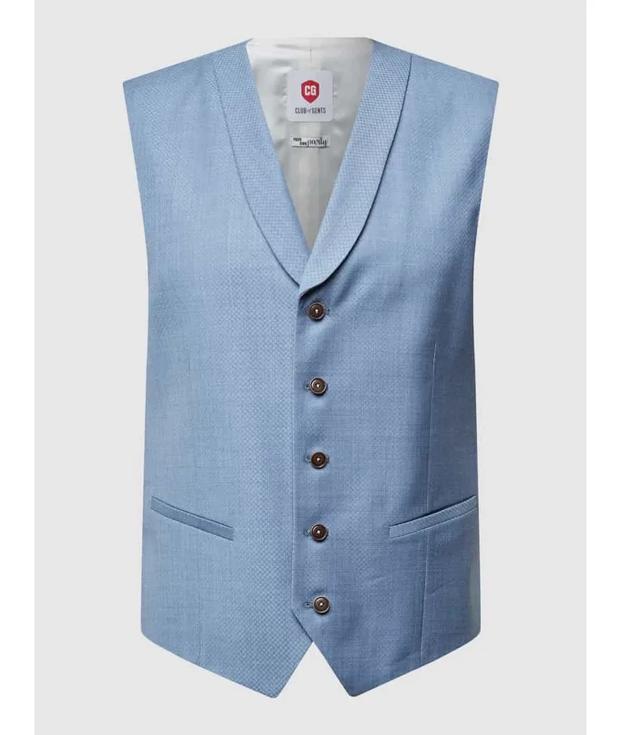 obrazek 1 Kamizelka z czystej żywej wełny – YOUR OWN PARTY by CG – CLUB of GENTS