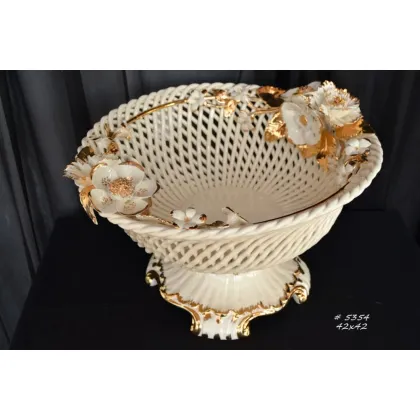 Zdjęcie Głęboka patera ceramiczna na owoce