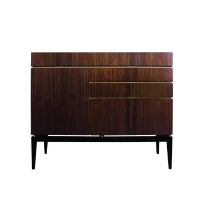 Picture Innovative sideboard made of walnut wood - Malabar
