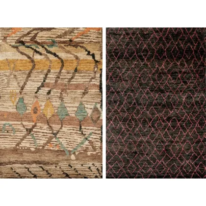 Picture A unique Himalaya jute rug - various variants