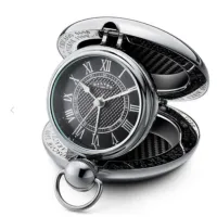Zdjęcie Elegancki zegarek VOYAGER CLOCK Black - Dalvey