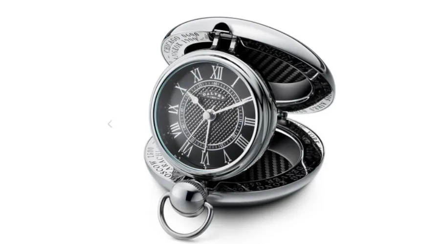 obrazek 1 Elegancki zegarek VOYAGER CLOCK Black - Dalvey