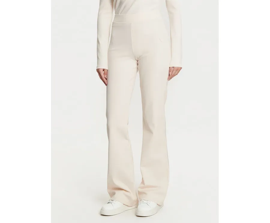 obrazek 1 Guess Spodnie dzianinowe V5RB06 KCLH0 Écru Regular Fit