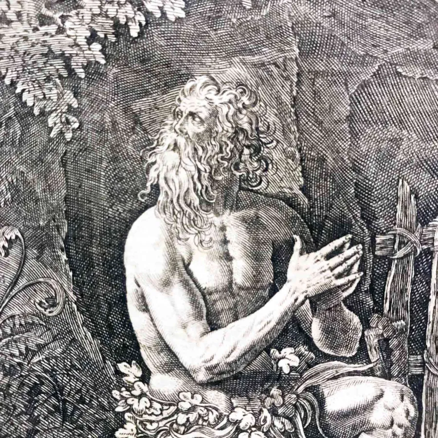 obrazek 3 Rycina Sadelera z 1598 r. Zaczerpnięta z serii „Oraculum Anachareticum”
