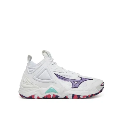Zdjęcie Mizuno Buty halowe Wave Momentum 3 Mid V1GC2317 Biały