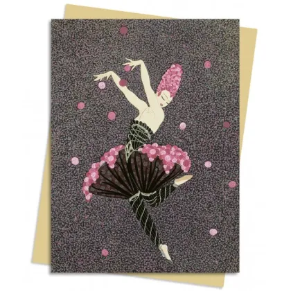 Zdjęcie Pakiet kartek na życzenia (Erté; Tancerka Róża) - Flame Tree Publishing