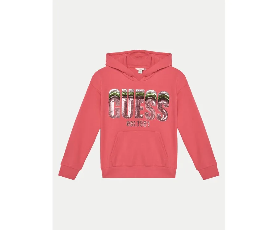 obrazek 1 Guess Bluza J5RQ00 KAD74 Różowy Regular Fit