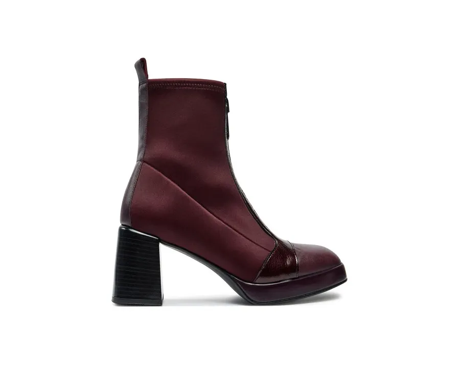 obrazek 1 Hispanitas Botki Soho-I24 HI243658 Bordowy