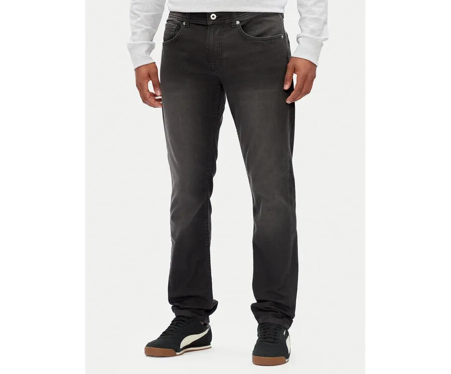 obrazek 1 Pepe Jeans Jeansy PM207389 Szary Slim Fit