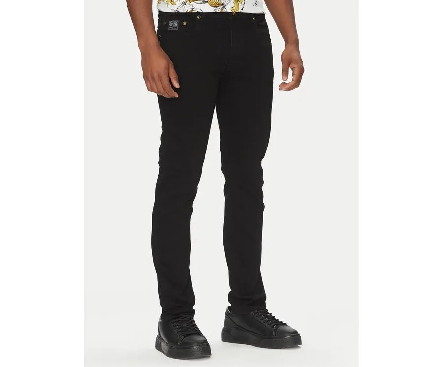 obrazek 1 Versace Jeans Couture Jeansy 78GAB5S0 Czarny Slim Fit
