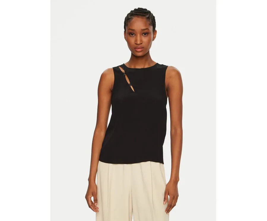 obrazek 1 Patrizia Pepe Bluzka 8C0760/A8I1-K103 Czarny Regular Fit