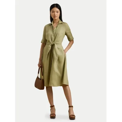 Zdjęcie LAUREN RALPH LAUREN Sukienka koszulowa 200905667015 Zielony Regular Fit