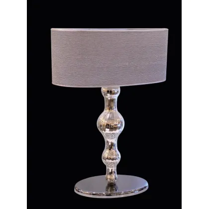 Zdjęcie Włoska luksusowa lampa stołowa ze szkła Murano - Lucevetro