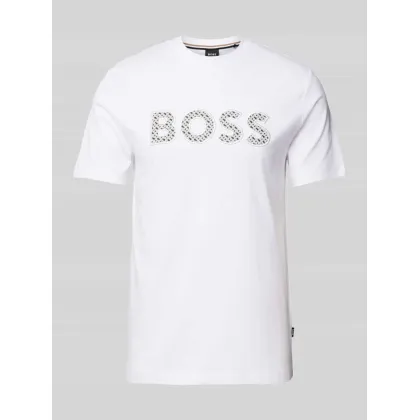 Zdjęcie T-shirt z nadrukiem z logo model ‘Thompson’