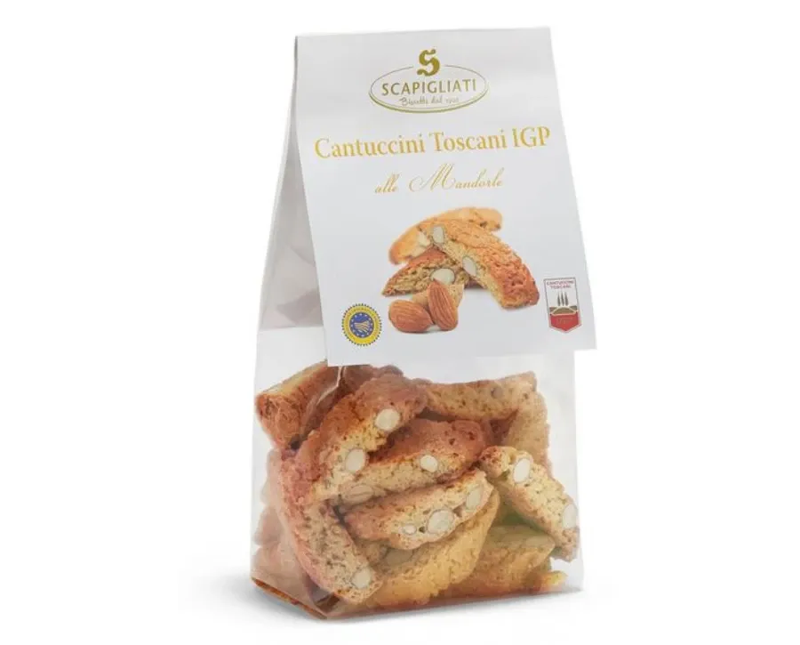 obrazek 2 Włoskie ciasteczka toskańskie Cantuccini z migdałami, 200 g