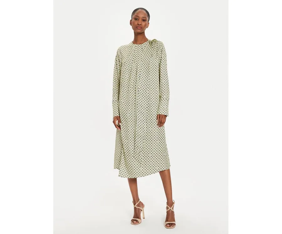 obrazek 1 Tommy Hilfiger Sukienka koszulowa WW0WW42318 Żółty Relaxed Fit