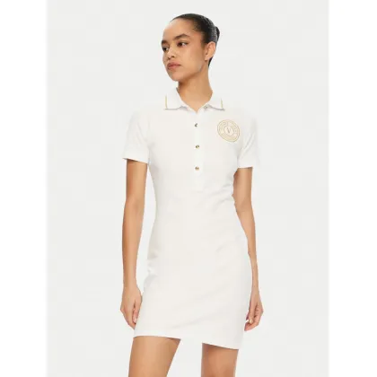 Zdjęcie Versace Jeans Couture Sukienka codzienna 78HAOT01 Biały Regular Fit