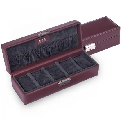 Picture Men's luxury box for 5 watches - a proven gift for him