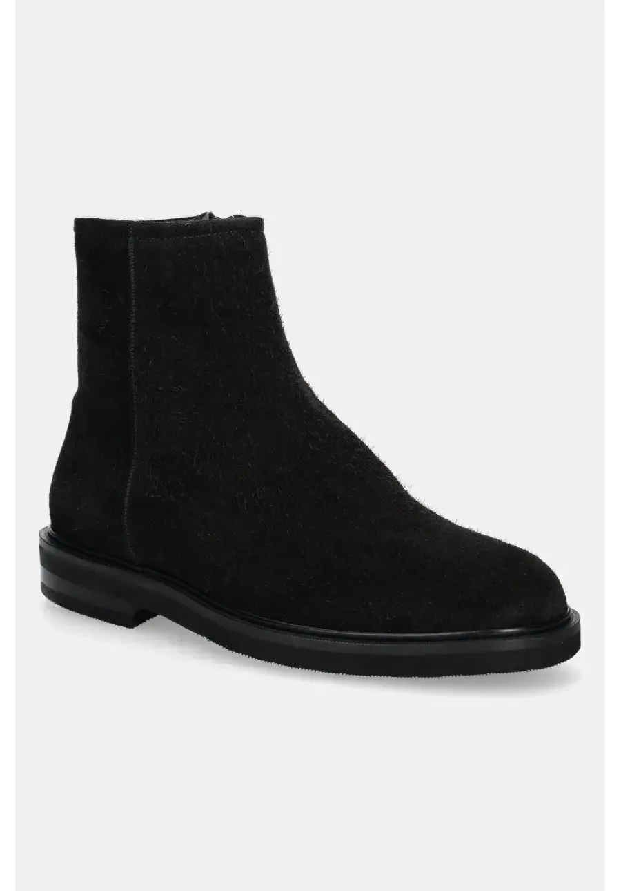 obrazek 1 Filling Pieces buty zamszowe Western Chelsea Suede męskie kolor czarny 77922791861