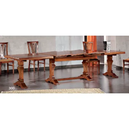 Zdjęcie Włoski rozkładany stół dł. 180-400 szer. 100 wys. 80 - Fratelli Mirandola