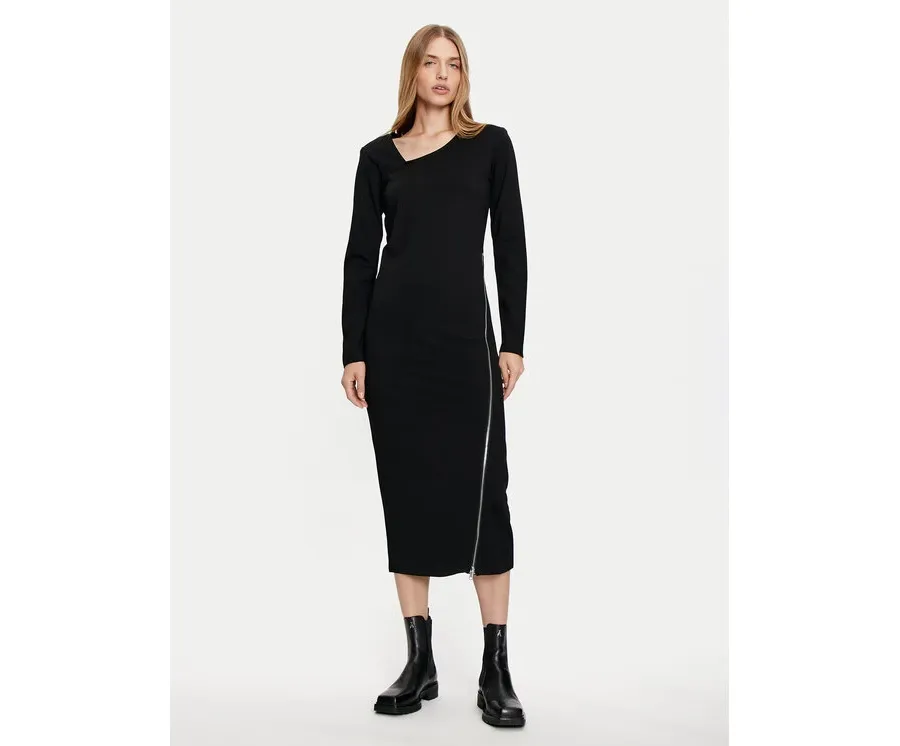 obrazek 1 Karen by Simonsen Sukienka codzienna Rebecca 10105100 Czarny Slim Fit