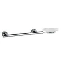 Picture Beautiful, stylish towel holder with soap container – 3SC