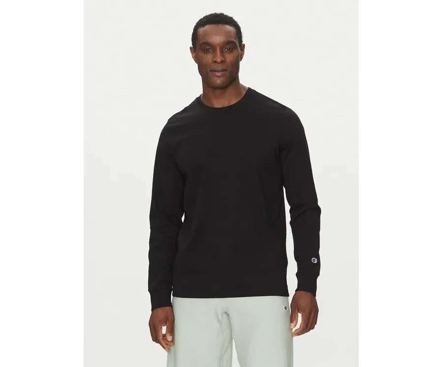 obrazek 1 Champion Longsleeve 221164 Czarny Loose Fit