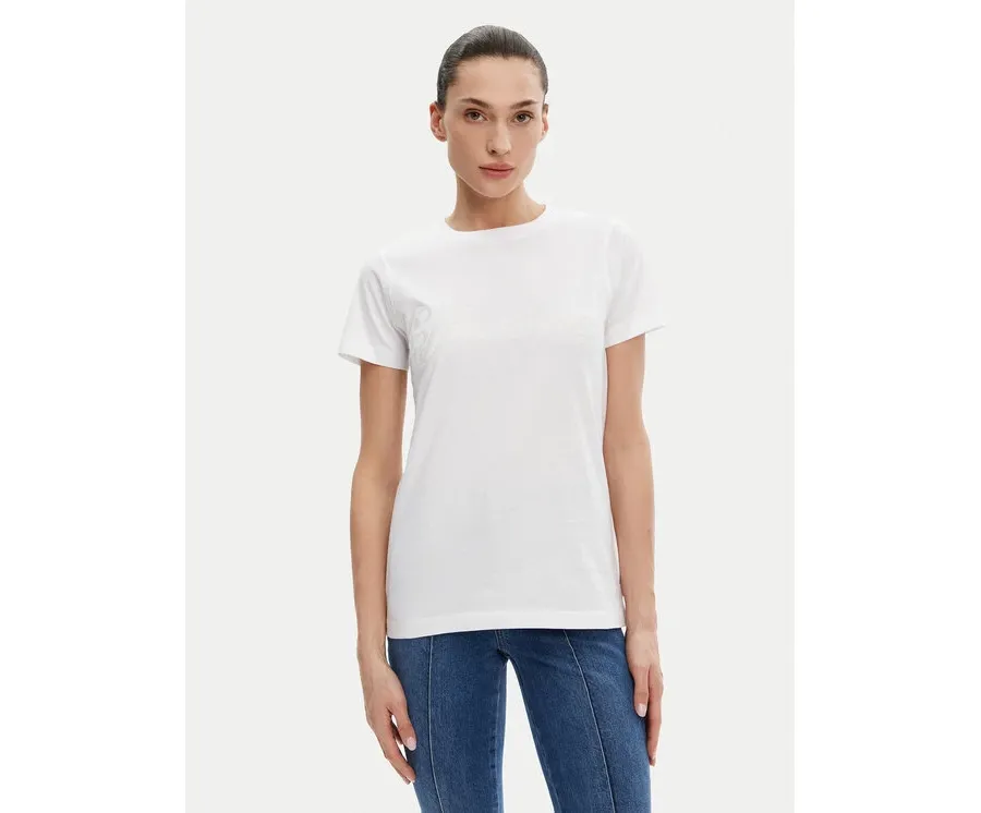 obrazek 1 Silvian Heach T-Shirt GPP25110TS Biały Regular Fit