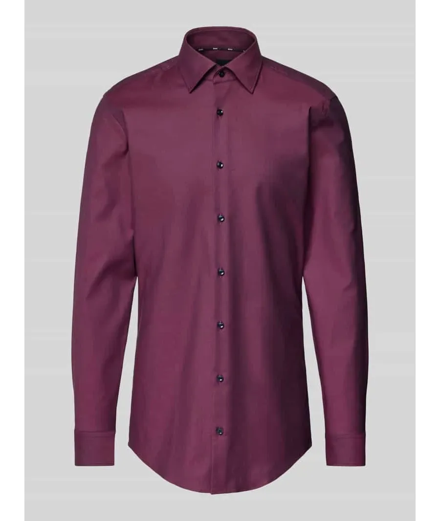 obrazek 1 Koszula biznesowa o kroju slim fit z bardzo długim rękawem model ‘Hank’